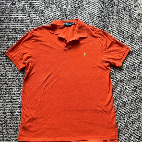 2 Pack! POLO RALPH LAUREN Men's Custom Slim Fit Polo Shirt - Picture 3 of 6